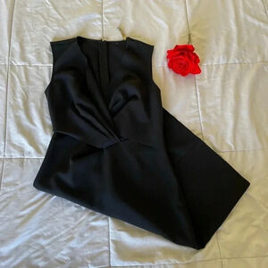 Kobi Halperin front tie mini black dress